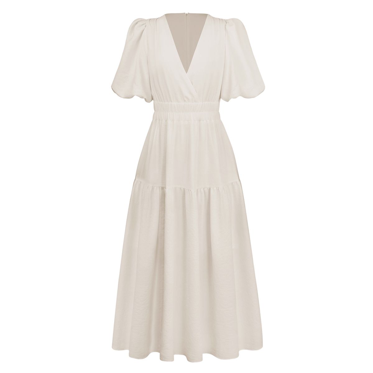 TIOZONEY - Vestido de mujer con cuello en V