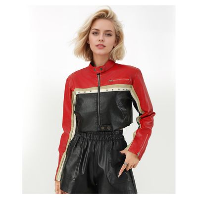 Imagen 2 del producto Chaqueta de PU para moto