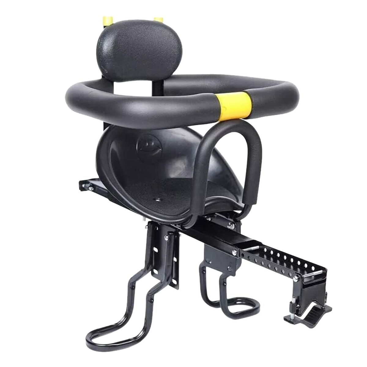 GENERICO - Silla Soporte Asiento Delantero Niños Porta Bebe Bicicleta