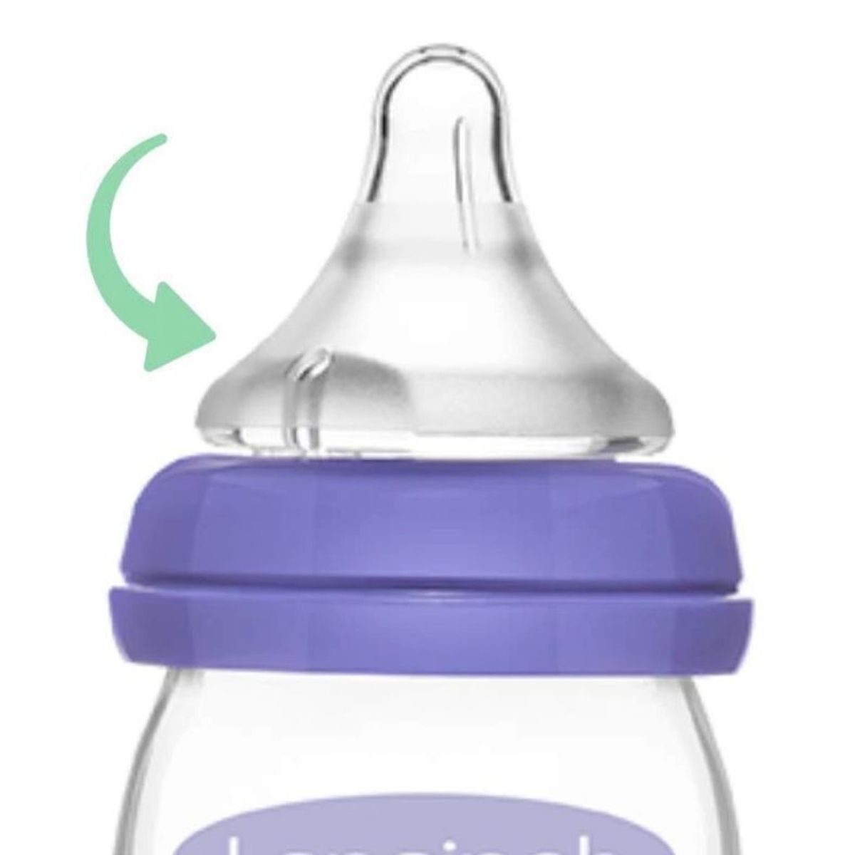 LANSINOH - Mamadera Natural Wave Nipple Lansinoh 160ml