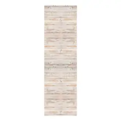 DAVANTI - Alfombra Pasillo Vinílica Madera Natural 70 X 230 Cm