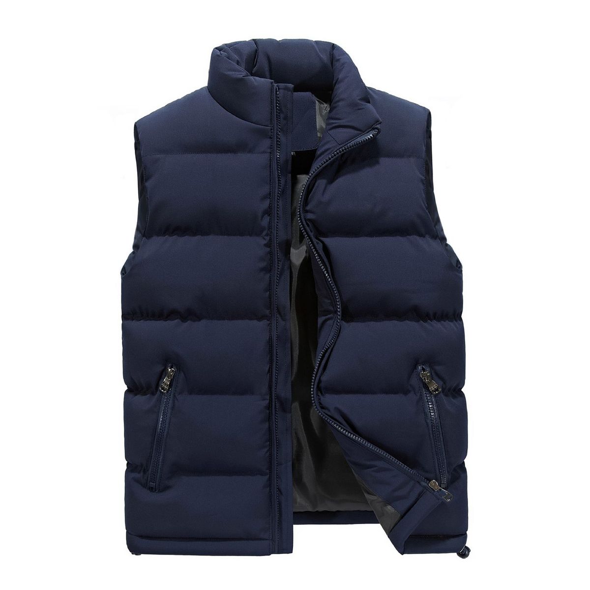 TIOZONEY - Chaqueta Sin Mangas Ripstop Liviana De Varon-Azul