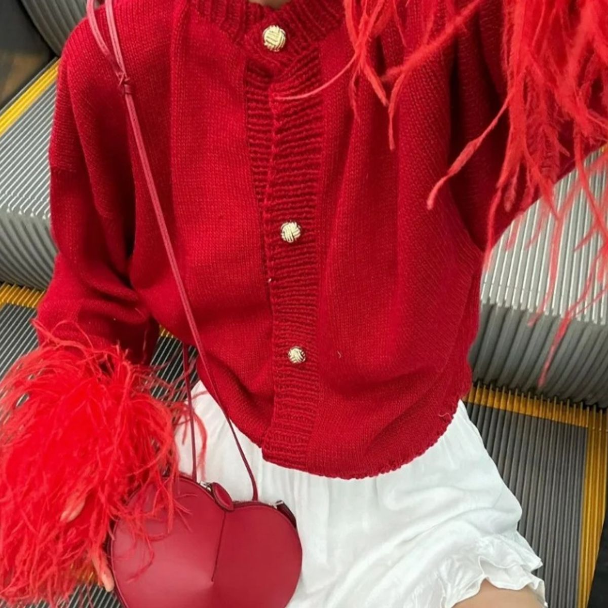 TIOZONEY - Suéter camisa de punto de manga larga