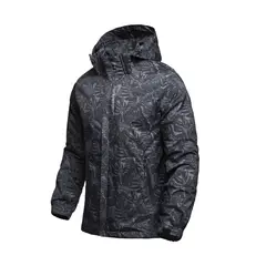 TIOZONEY - Chaqueta Hombre -Negro