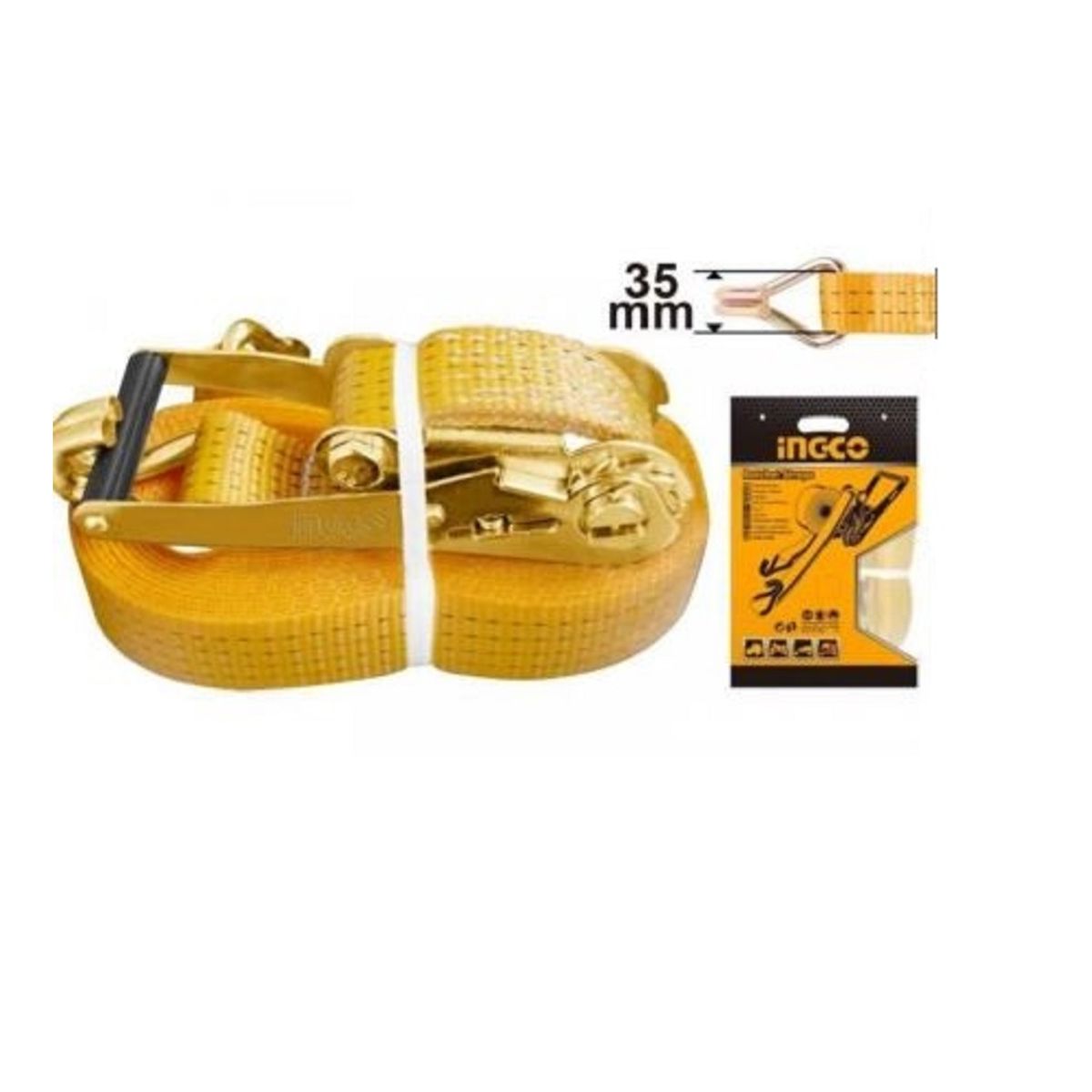 ESLINGA DE AMARRE 10MX35MM 2 TON INGCO., marca INGCO - Foto 2
