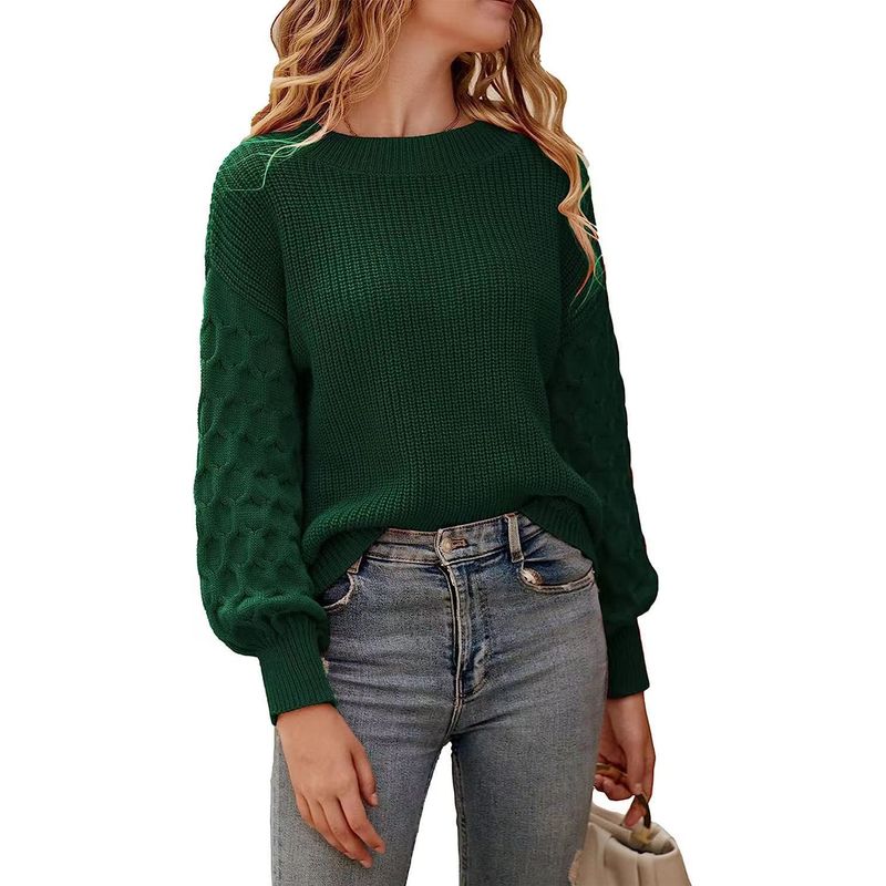 TIOZONEY - Chaleco Cuello Redondo Mujer- Verde