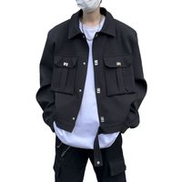 Chaqueta de moda para hombres - Negro