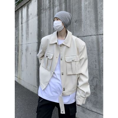 Imagen 2 del producto Chaqueta de moda para hombres - Negro