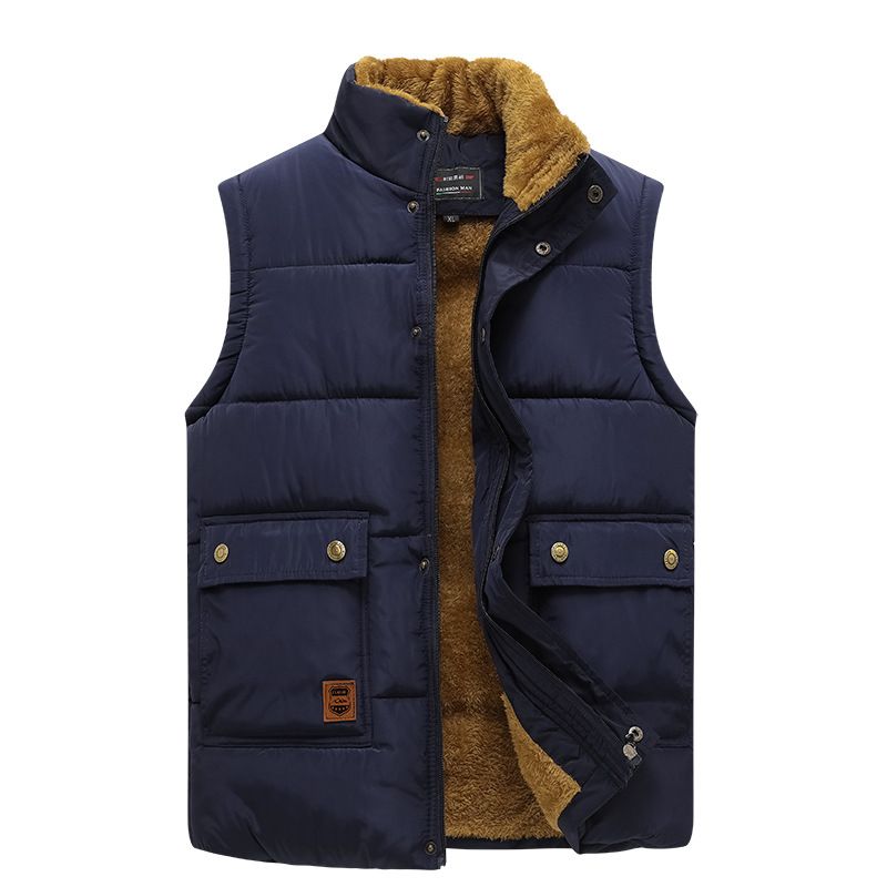 TIOZONEY - Chaqueta Sin Mangas Ripstop Liviana De Varon-Azul