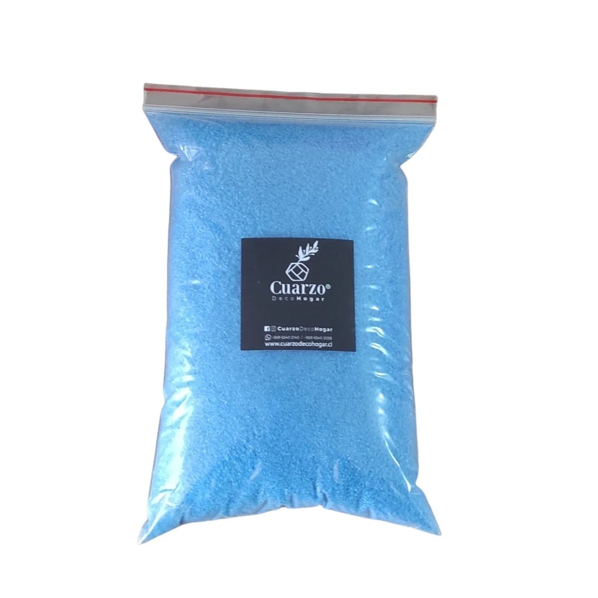 GENERICO - Arena de Cuarzo Color Azul 1 kg