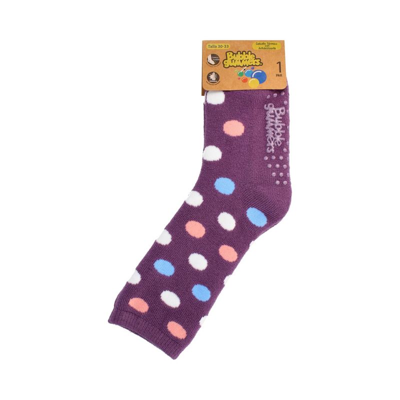 BUBBLE GUMMERS - Calcetín Niña Bubblegummers Dots Lila