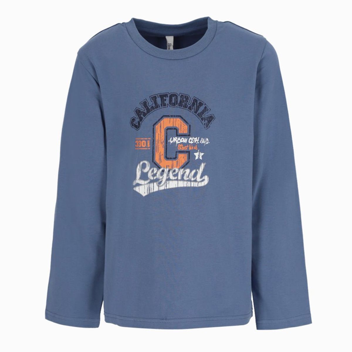 BLACK AND BLUE - Polera niño california celeste Black and Blue