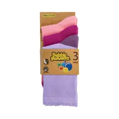 BUBBLE GUMMERS - Calcetín Niña Bubblegummers Bow Lila
