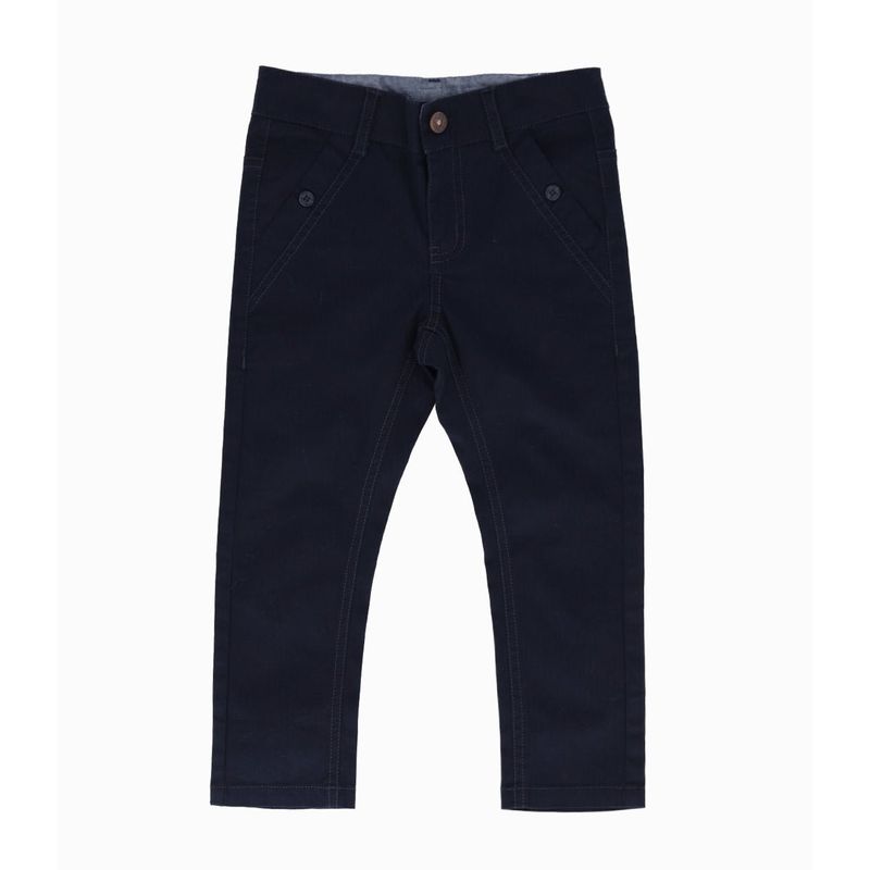 BLACK AND BLUE - Pantalón niño básico azul marino Black and Blue
