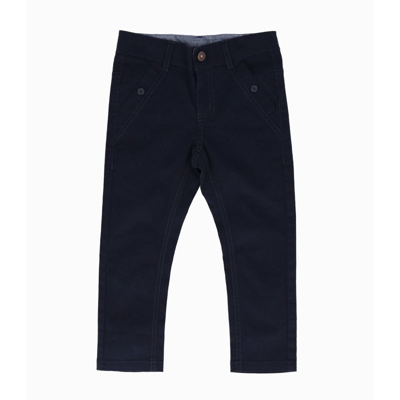 BLACK AND BLUE - Pantalón niño básico azul marino Black and Blue