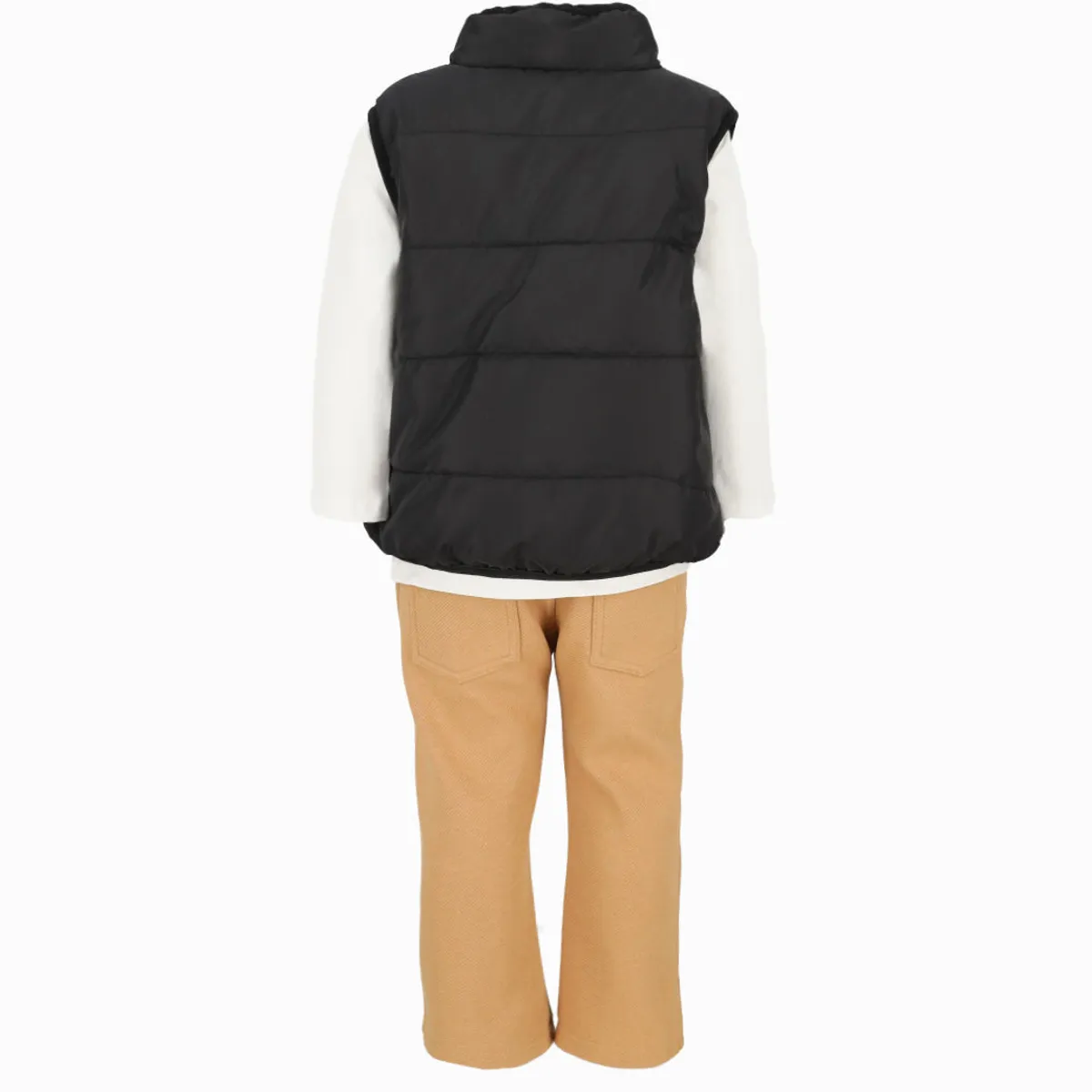 BLACK AND BLUE - Conjunto bebés 3 piezas negro Black and Blue