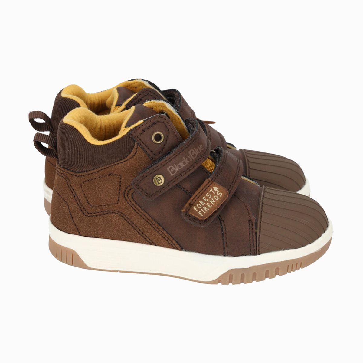 BLACK AND BLUE - Botín bebés básico chocolate Black and Blue