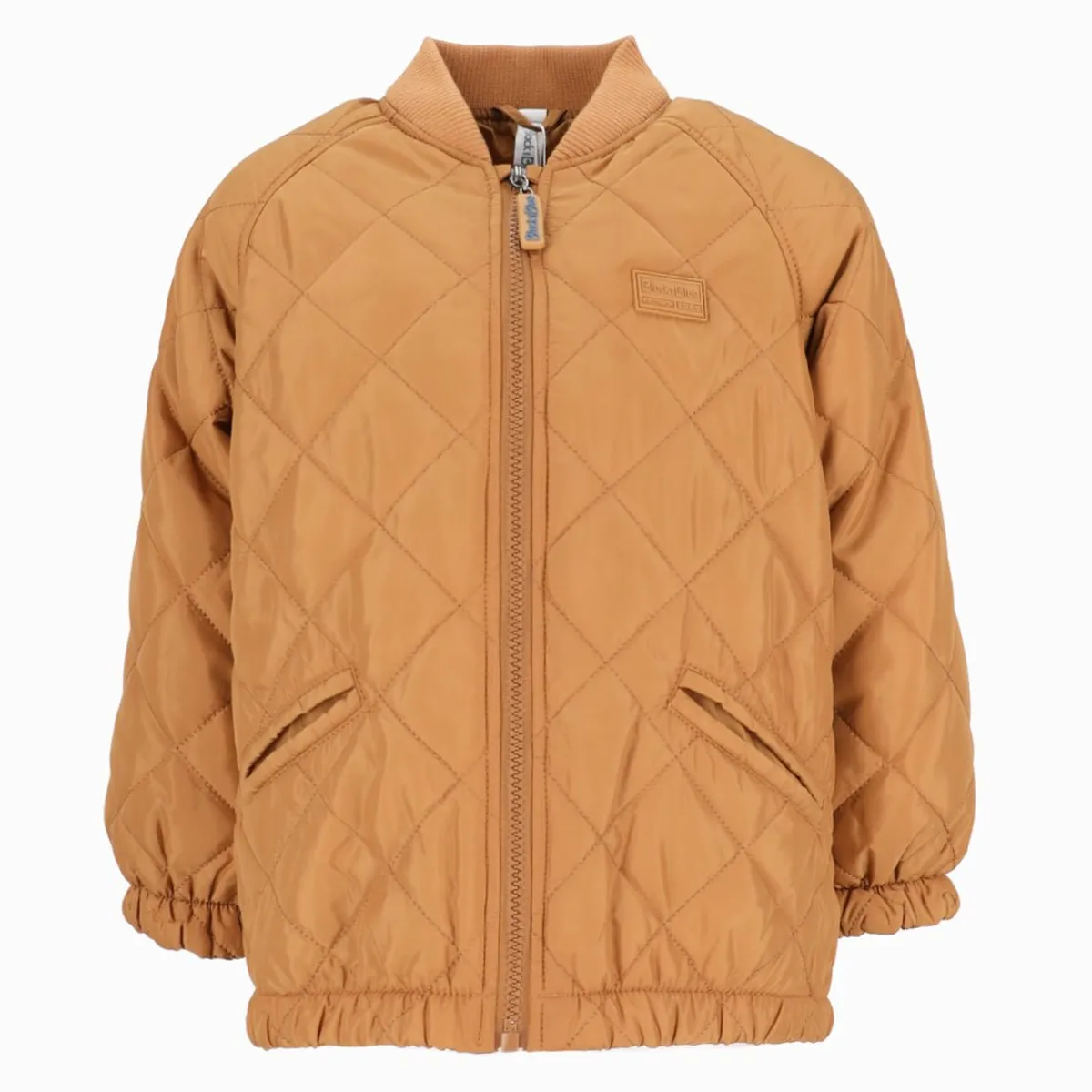 BLACK AND BLUE - Chaqueta niño bomber camel Black and Blue