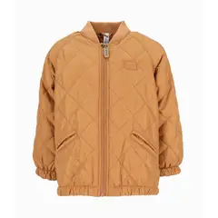 BLACK AND BLUE - Chaqueta niño bomber camel