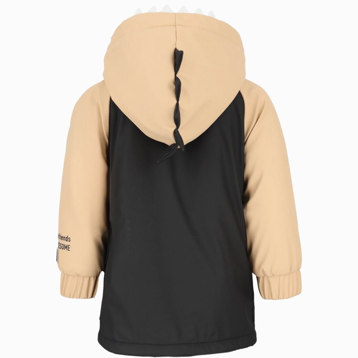 BLACK AND BLUE - Chaqueta bebés de dinosaurio negro Black and Blue