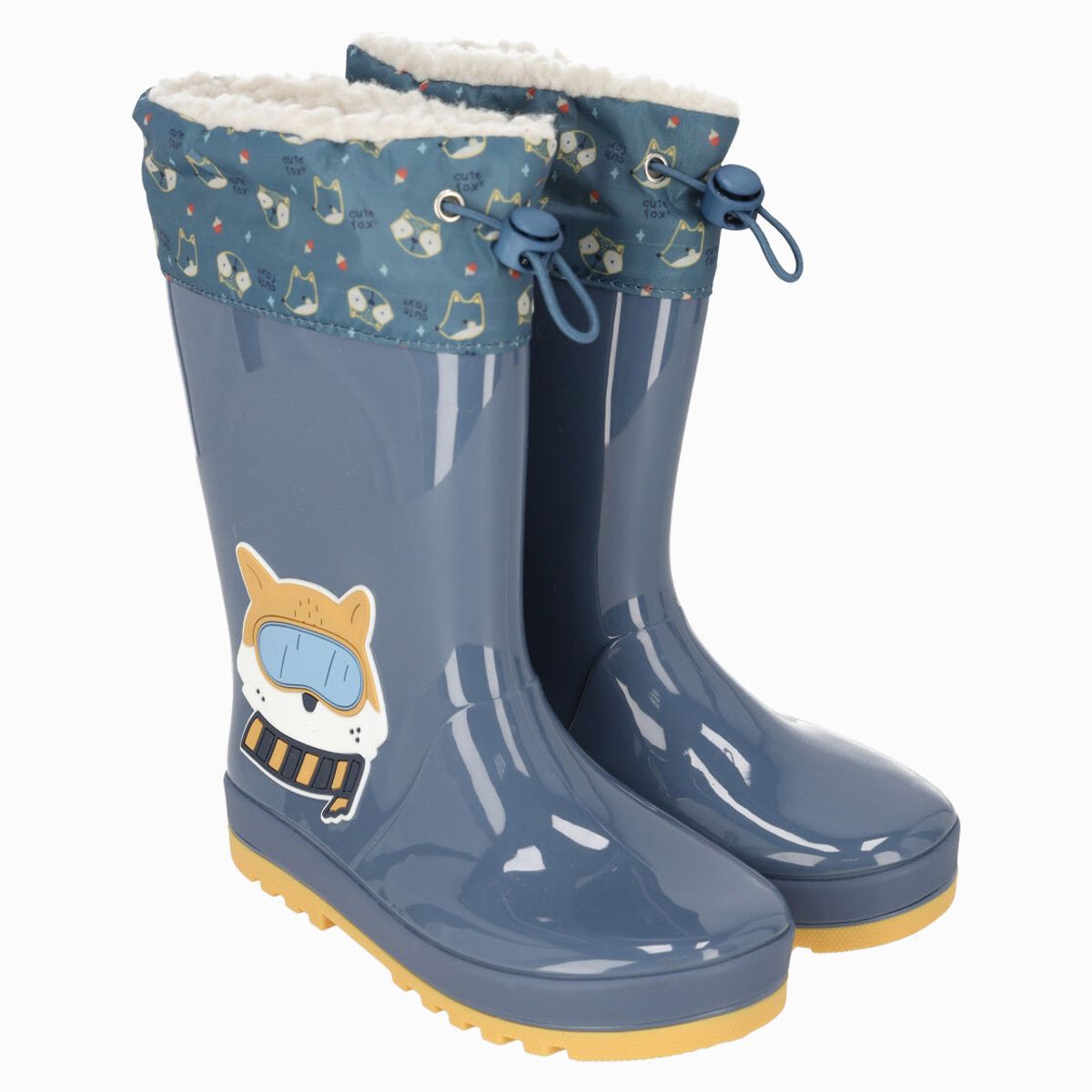 BLACK AND BLUE - Bota niño para lluvia azul Black and Blue