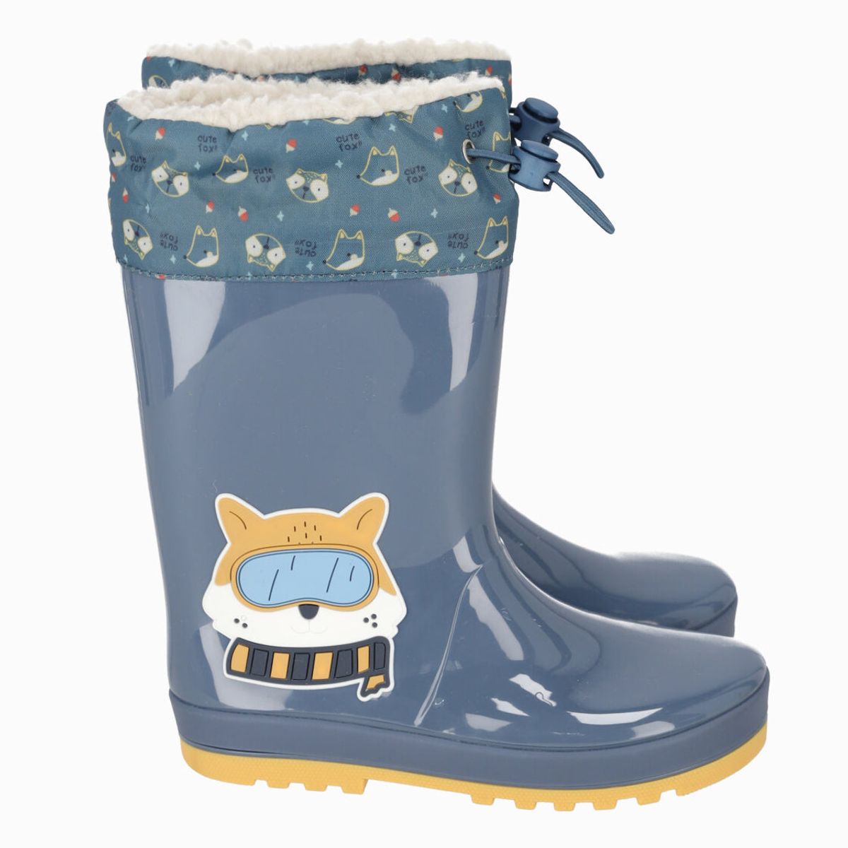 BLACK AND BLUE - Bota niño para lluvia azul Black and Blue