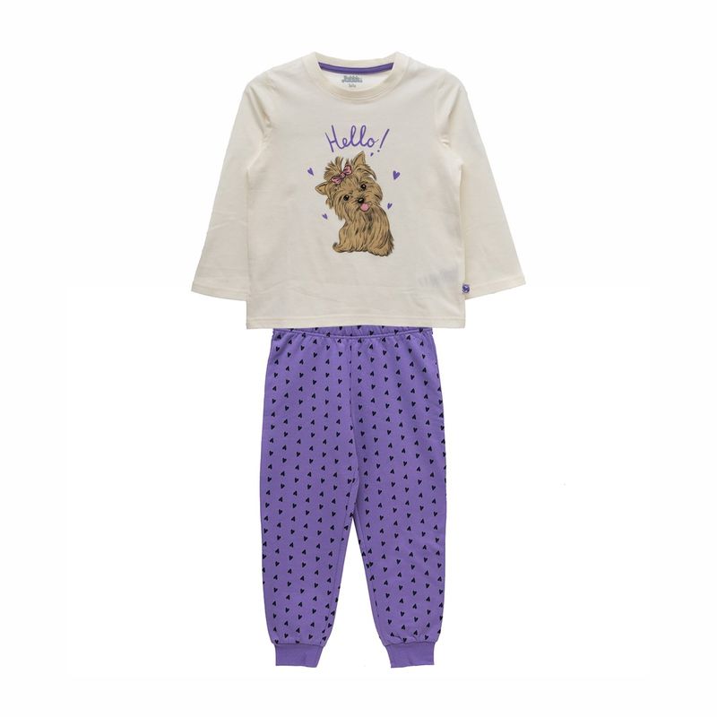 BUBBLE GUMMERS - Pijamas Niña Bubblegummers Bruselas Lila