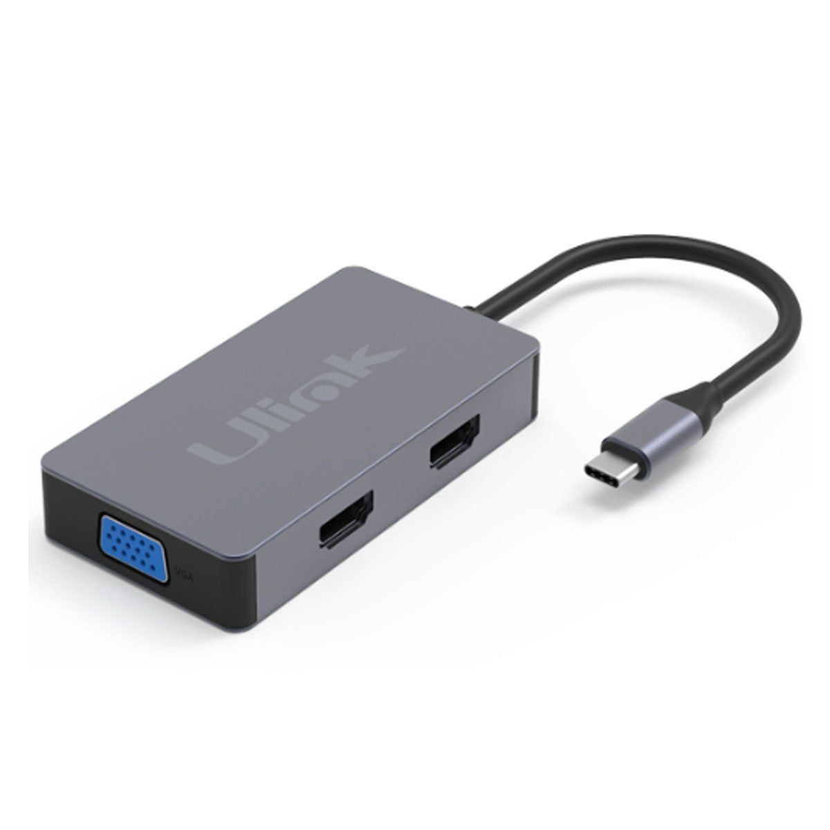 TP LINK - ADAPTADOR USB-C A 2 HDMI, VGA, USB 3.0, USB-C CARGA