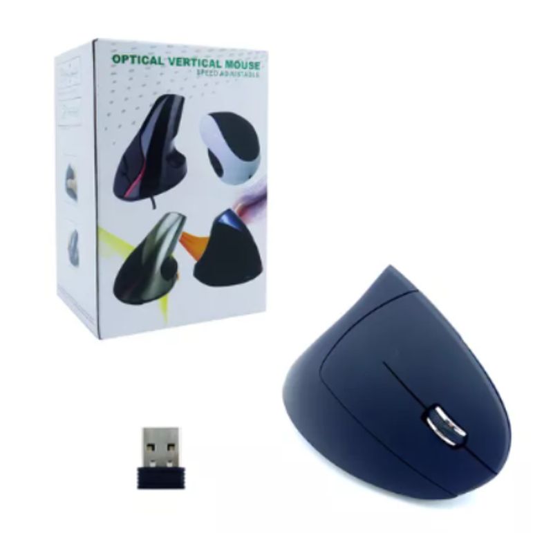 GENERICO - Mouse Ergonómico Vertical Inalámbrico D5 3.0 Usb 3600
