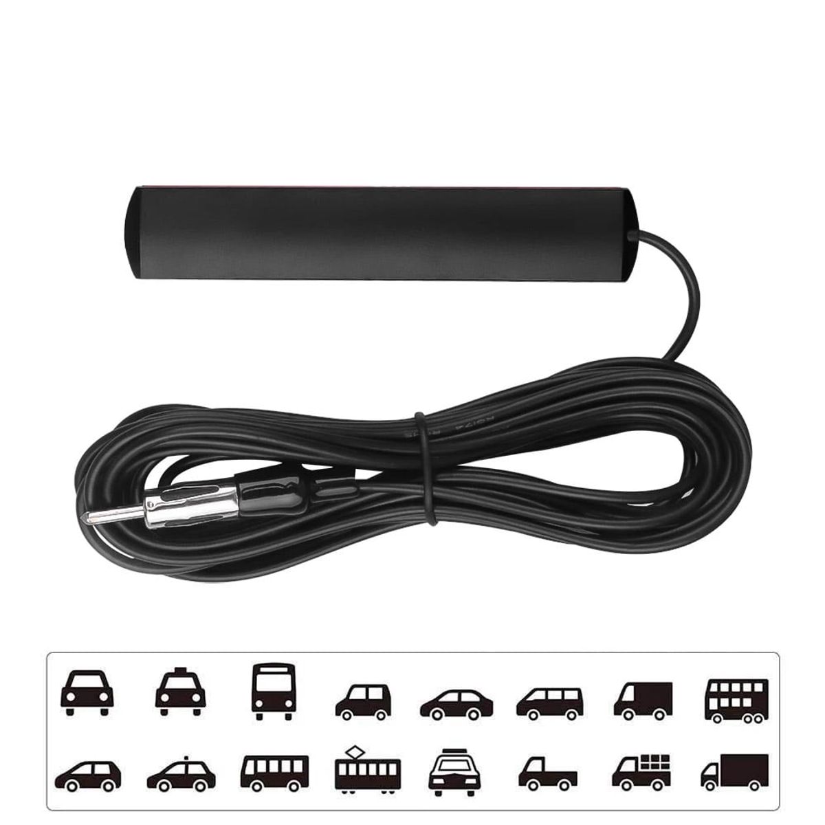 GENERICO - Antena Universal De Radio Fm Para Auto