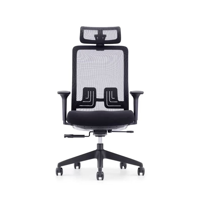 GENERICO - Silla Ejecutiva Thomas Premium Ergonomica Con Cabecero Ofix