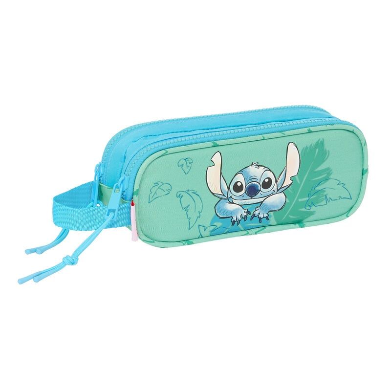 DISNEY - Estuche Aloha Stitch Disney Doble - Organización Tropical