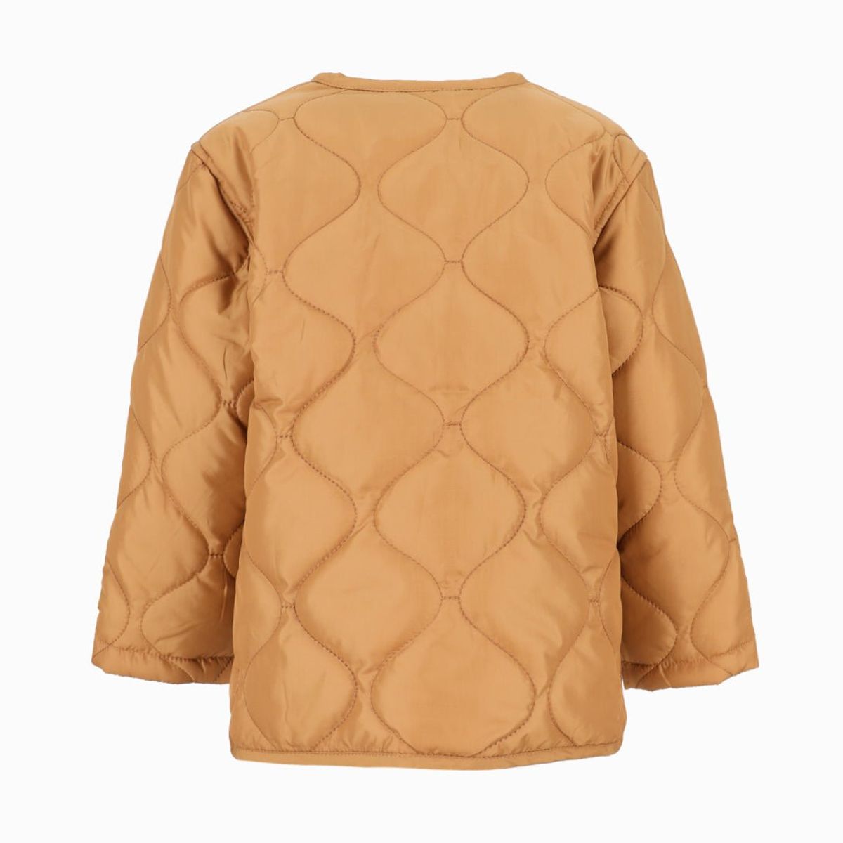 BLACK AND BLUE - Chaqueta bebés quilt camel Black and Blue