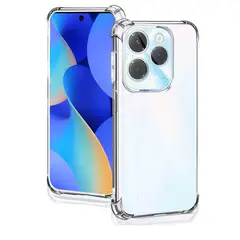 GENERICO - Carcasa Antishock Transparente para Infinix Hot 40i - Agua