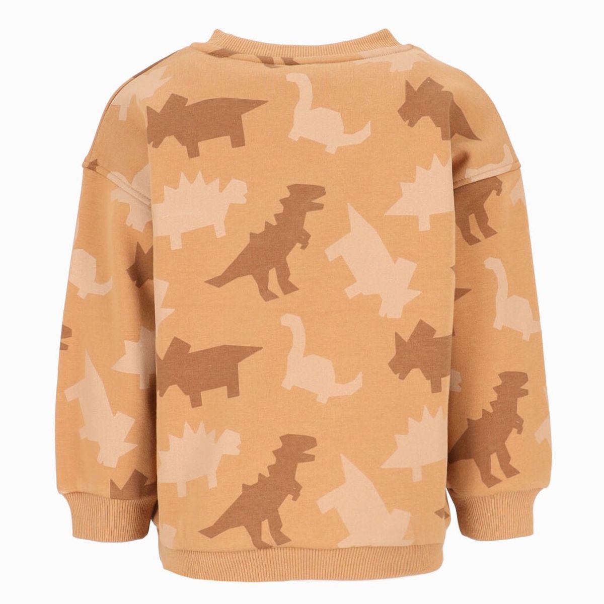 BLACK AND BLUE - Polerón niño con dinosaurios camel Black and Blue