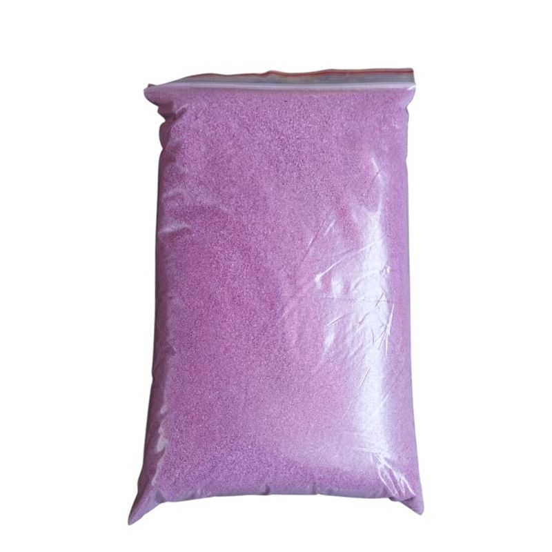 GENERICO - Arena de Cuarzo Color Morado 1 kg
