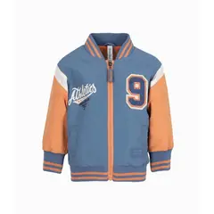 BLACK AND BLUE - Chaqueta bebés bomber celeste
