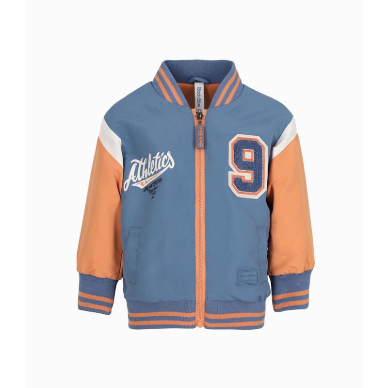 BLACK AND BLUE - Chaqueta bebés bomber celeste Black and Blue