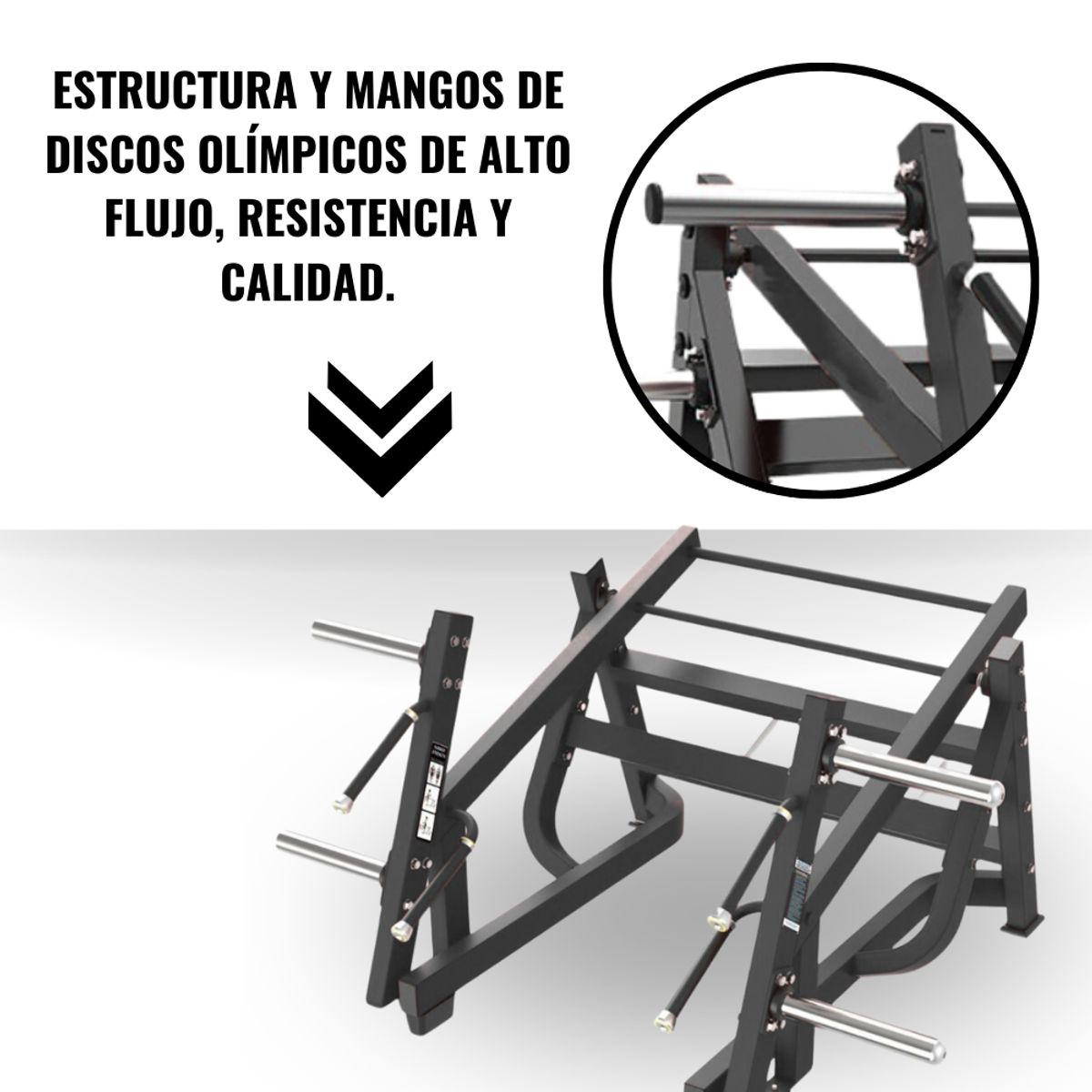 GENERICO - Squat Lunge 6008 Negro