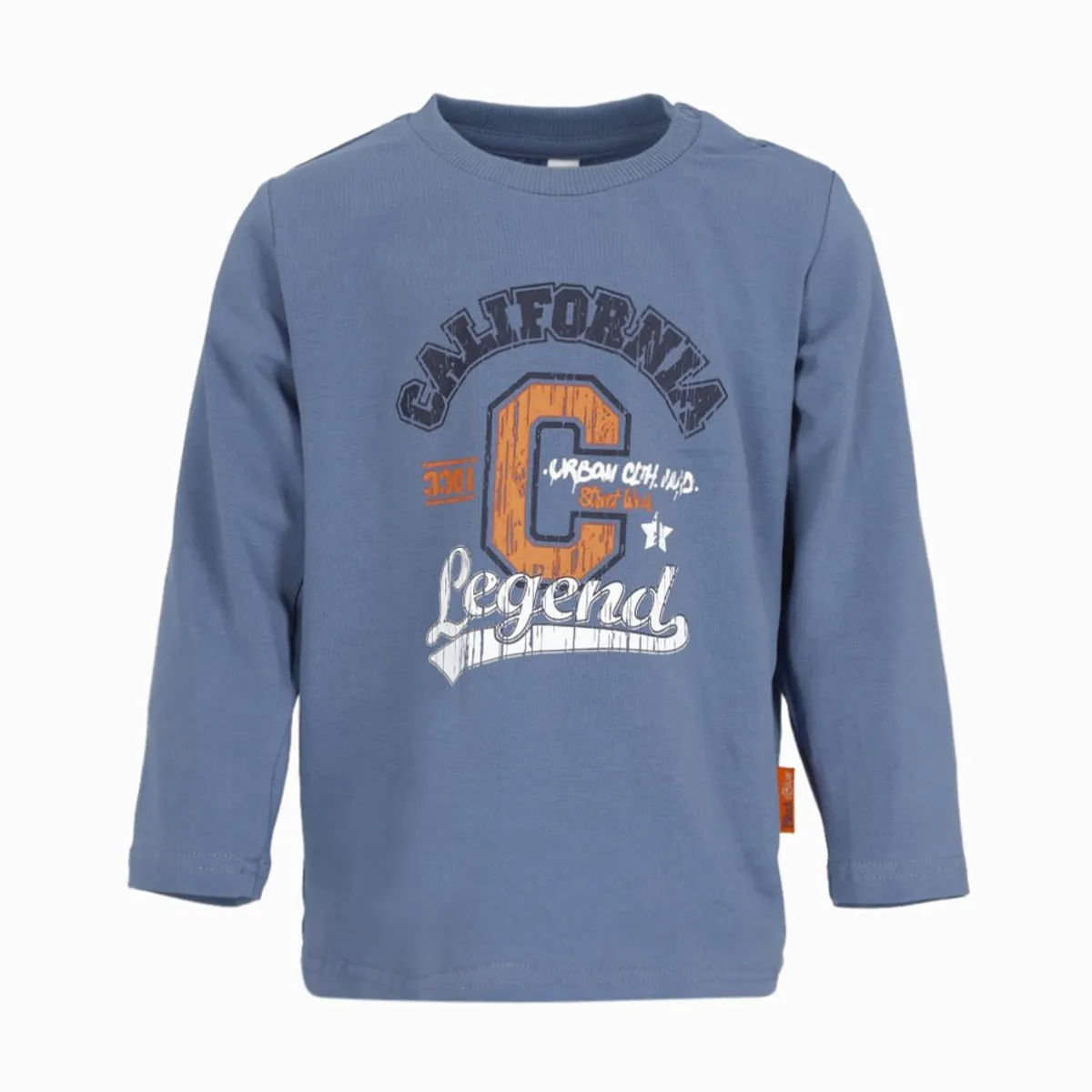 BLACK AND BLUE - Polera bebés california celeste Black and Blue