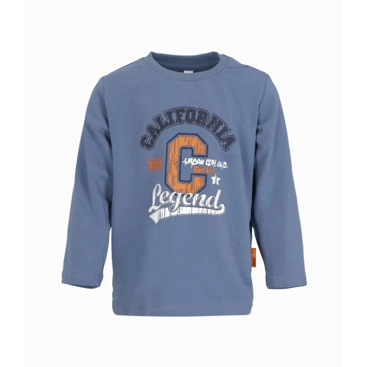 BLACK AND BLUE - Polera bebés california celeste Black and Blue