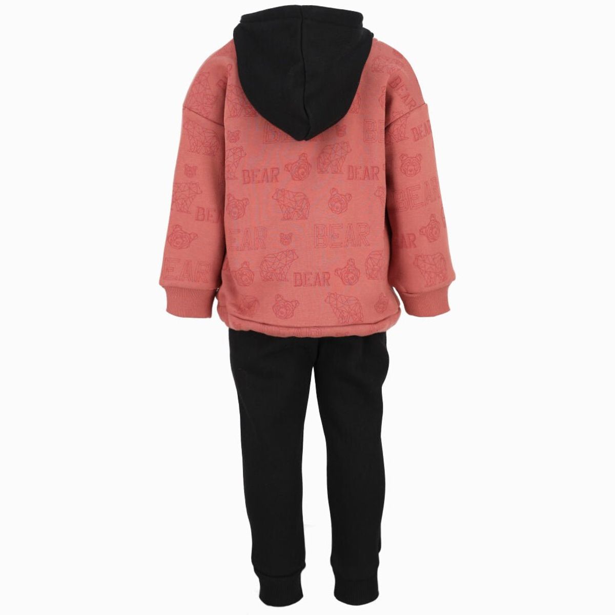 BLACK AND BLUE - Buzo bebés con oso terracota Black and Blue