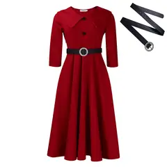 TIOZONEY - Vestido Largo para Mujer