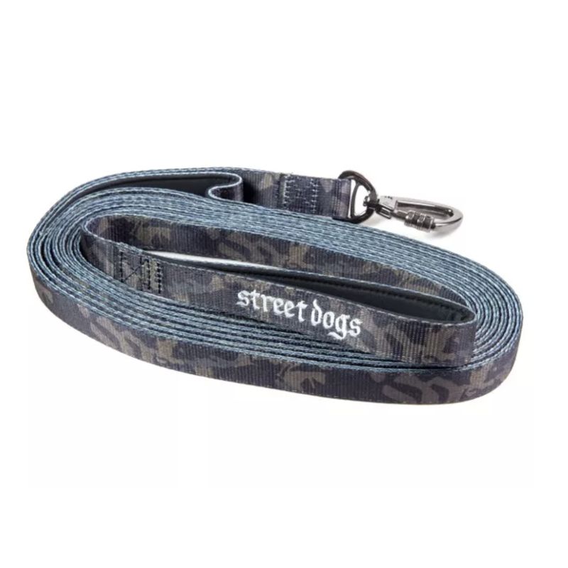 STREET DOGS - Correa de paseo para perros Street Dogs Light 5m Negro Camo