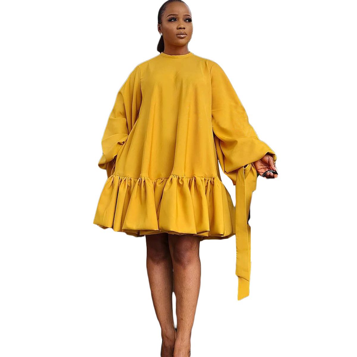 TIOZONEY - Vestido suelto para mujer