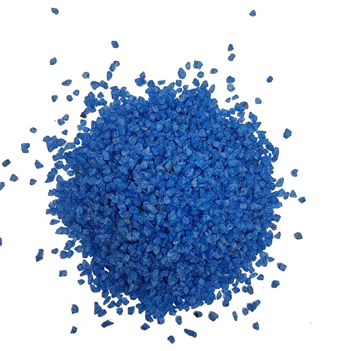 GENERICO - Cuarzo Granulado Pigmentado Decorativo Azul