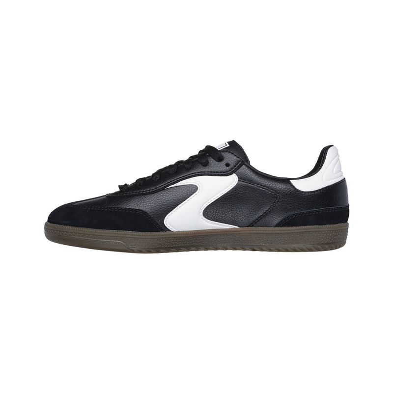 SKECHERS - Zapatillas Mujer Hotshot - Kickoff Skechers Negras/Blancas