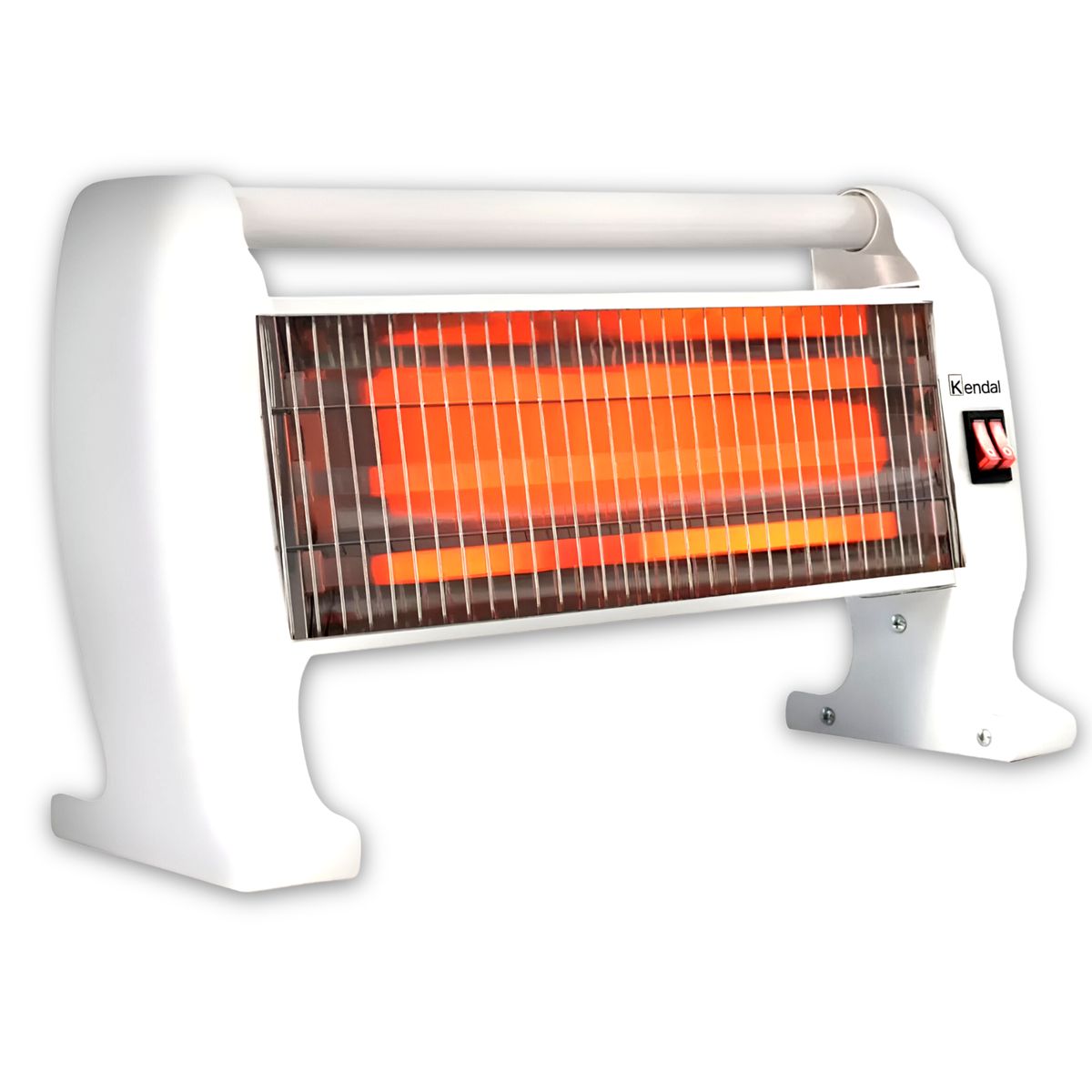 KENDAL - Calefactor Eléctrico 1200W Kendal KC-1200 Quarzo Hasta 14m2