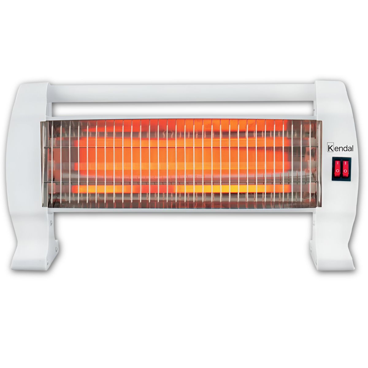 KENDAL - Calefactor Eléctrico 1200W Kendal KC-1200 Quarzo Hasta 14m2