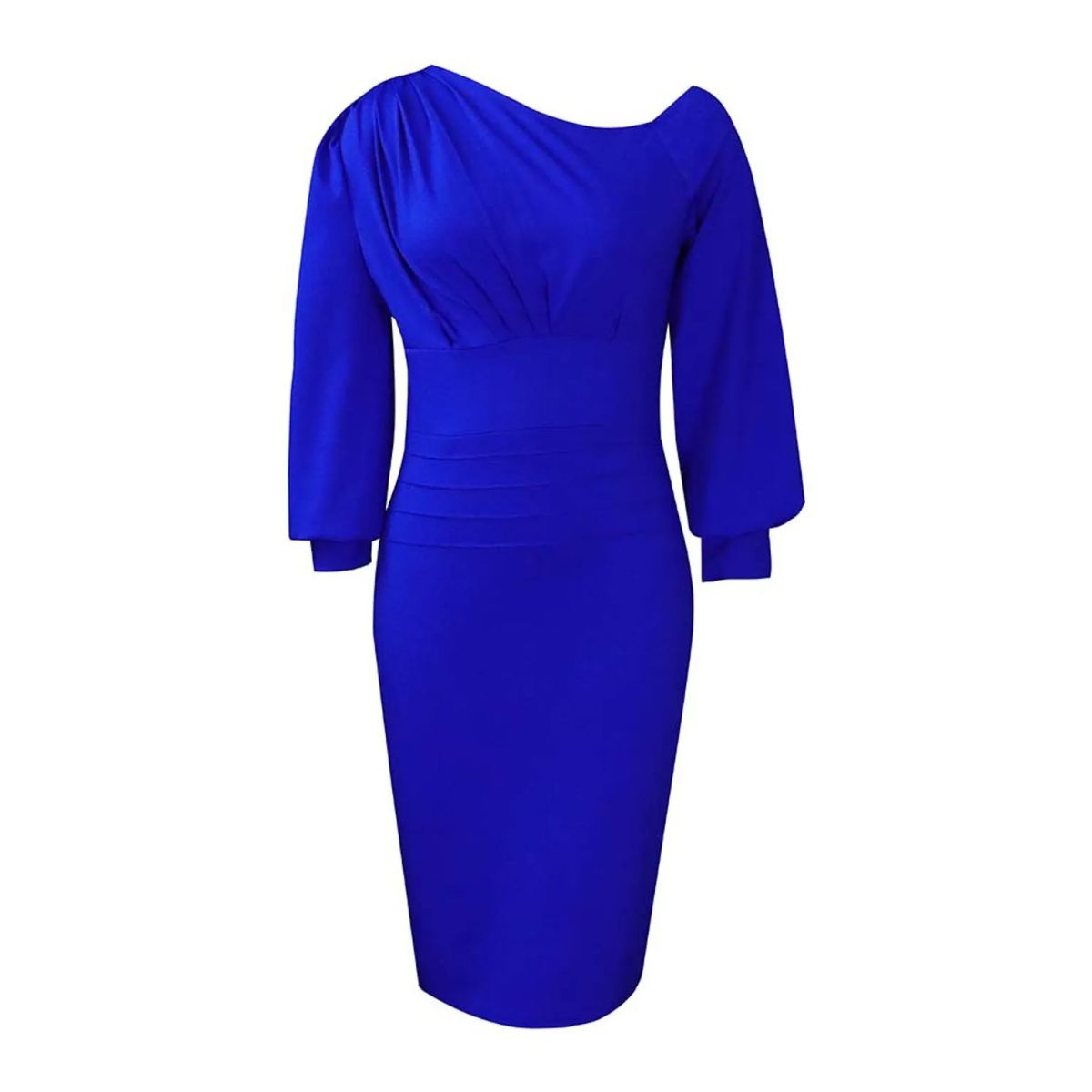 TIOZONEY - Vestido ajustado a la cadera para mujer